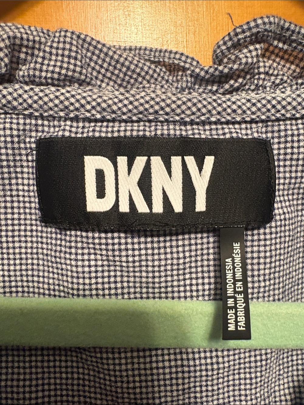 DKNY Women's Blue Ruffled Sleeveless Top - Picture 2 of 5